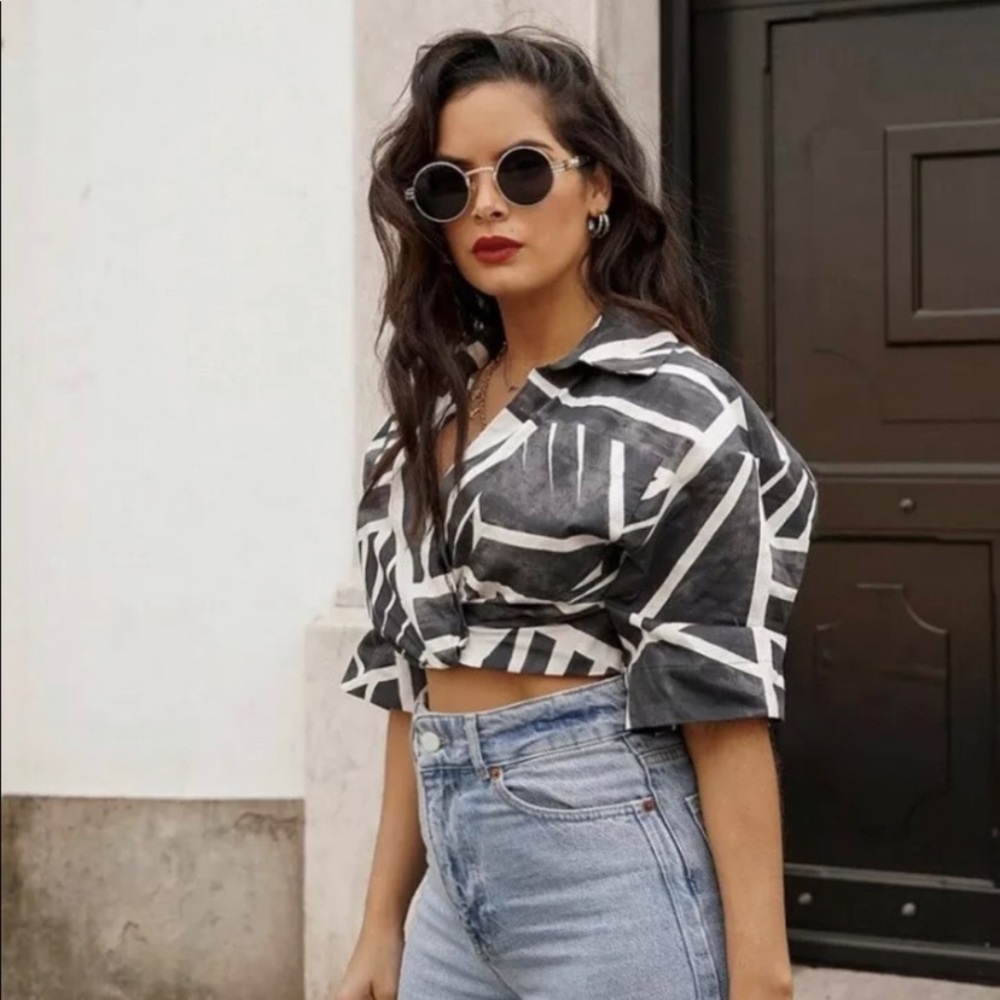 Zara Cropped Top Small
